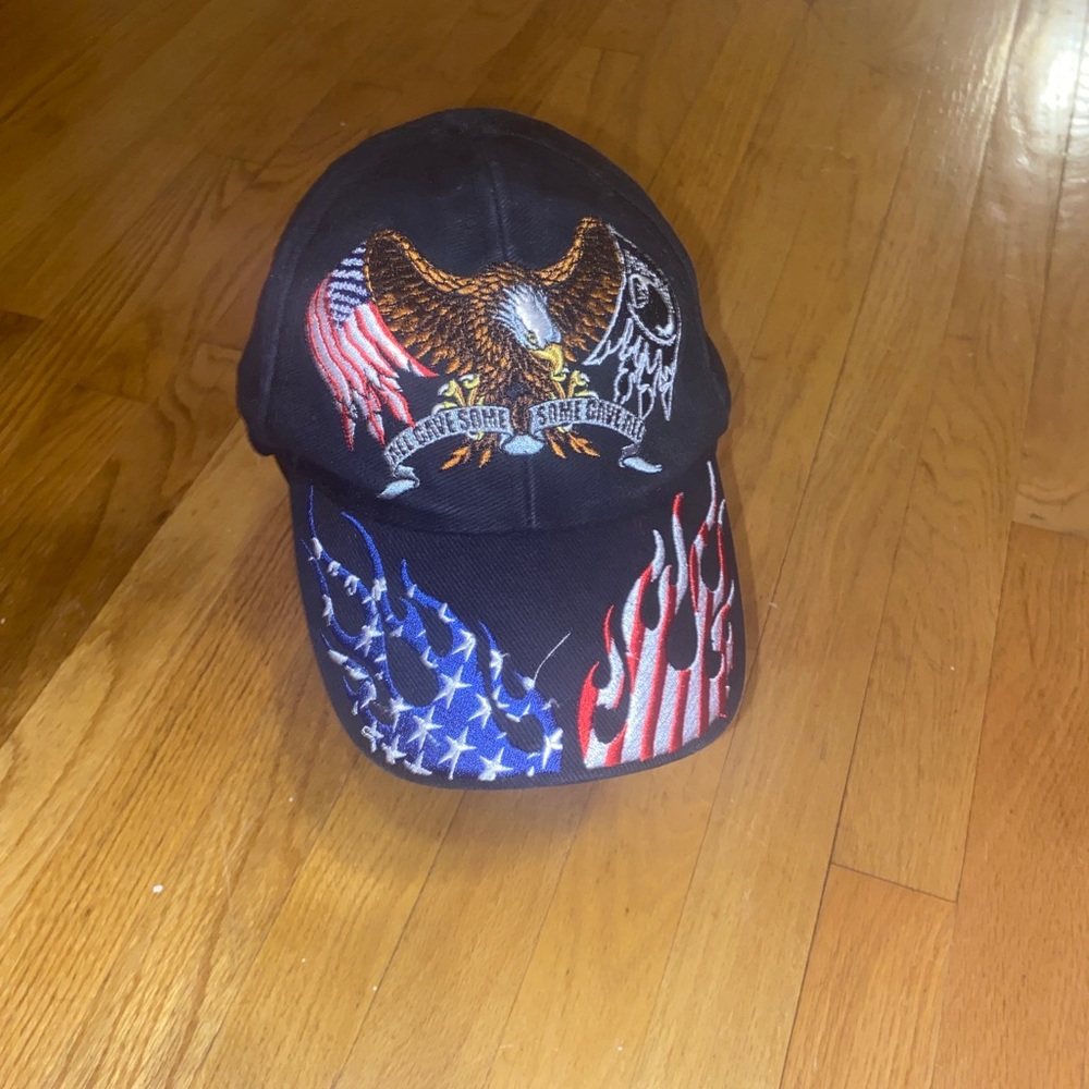 Vintage hot leathers hat